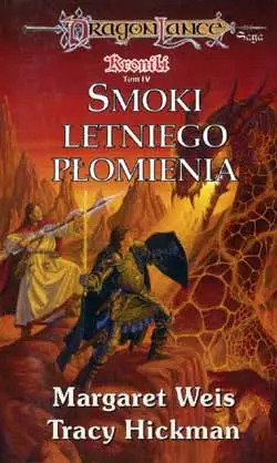 Okładka: Dragonlance: Kroniki #4 - Smoki letniego płomienia