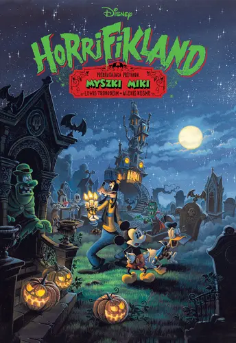 Okładka: Myszka Miki. Horrifikland. Przerażająca przygoda