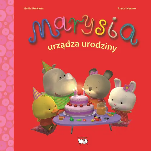 Okładka: Marysia urządza urodziny