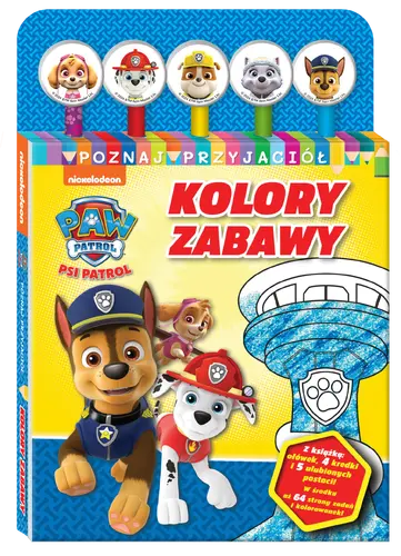 Okładka: Psi Patrol. Poznaj przyjaciół cz. 1 Kolory zabawy