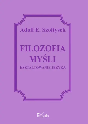 Okładka: Filozofia myślenia