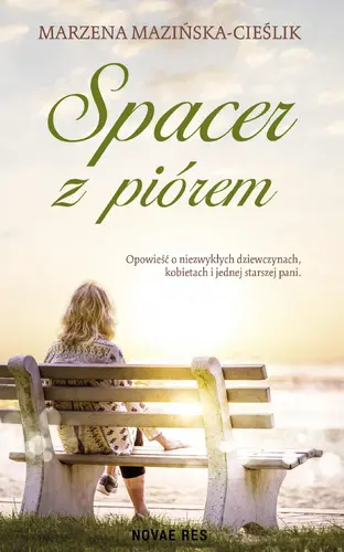 Okładka: Spacer z piórem