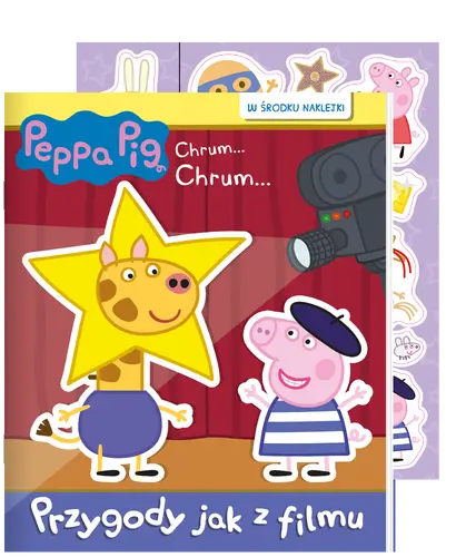 Okładka: Peppa pig Chrum chrum cz. 80 Przygody jak z filmu