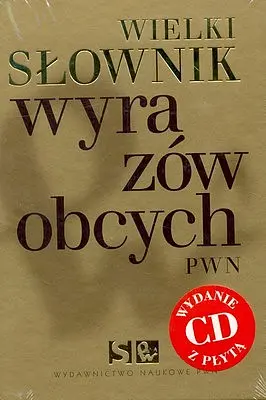 Okładka: Wielki słownik wyrazów obcych PWN tw