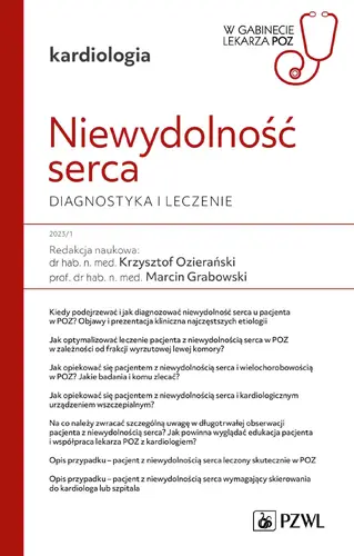 Okładka: Niewydolność serca. W gabinecie lekarza POZ