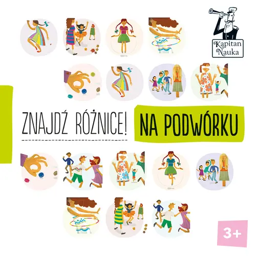 Okładka: Znajdź różnice! Na podwórku