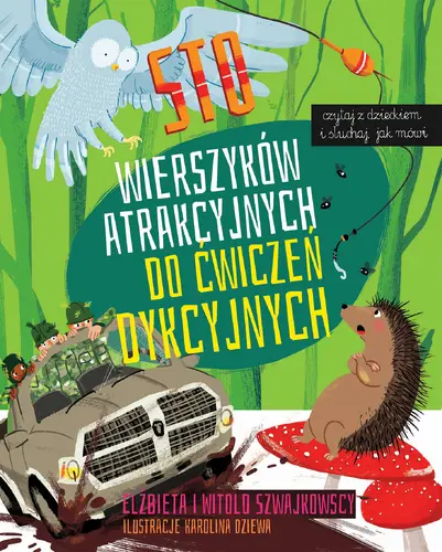 Okładka: Sto wierszyków atrakcyjnych do ćwiczeń dykcyjnych