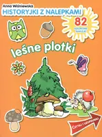 Okładka: Leśne plotki. Historyjki z nalepkami.