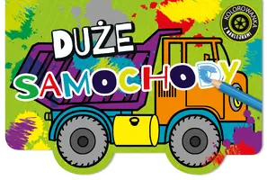 Okładka: KOLOROWANKI Duże samochody