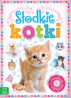 Okładka: Minialbum z naklejkami. Słodkie kotki
