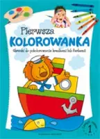 Okładka: Pierwsza kolorowanka zeszyt 1