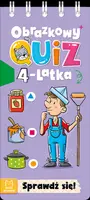 Okładka: Obrazkowy quiz 4-latka. Sprawdź się!