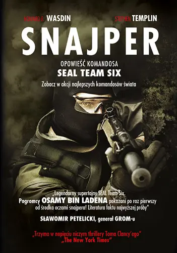 Okładka: Snajper. Opowieść komandosa SEAL Team Six