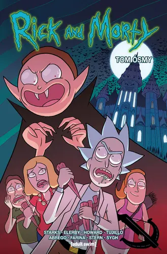 Okładka: Rick i Morty, tom 8
