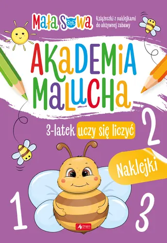 Okładka: Akademia malucha. 3latek uczy się liczyć