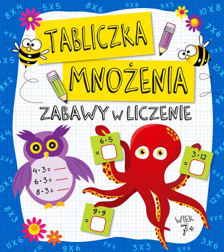 Okładka: Zabawy w liczenie. Tabliczka mnożenia