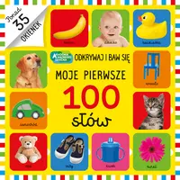 Okładka: Moje pierwsze 100 słów. Akademia Mądrego Dziecka