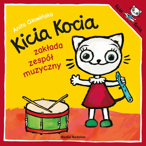 Okładka: Kicia Kocia zakłada zespół muzyczny
