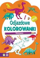 Okładka: Odjazdowe kolorowanki. Dinozaury