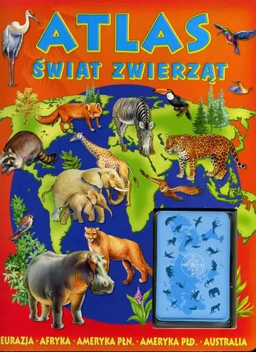 Okładka: Atlas. Świat zwierząt