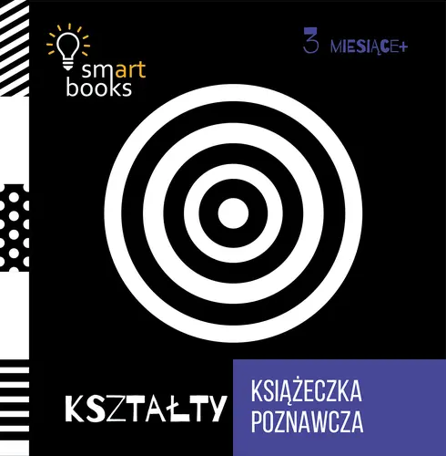 Okładka: Kształty - Książeczka Poznawcza 3m+