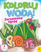 Okładka: Koloruj wodą. Zaczarowany ogród