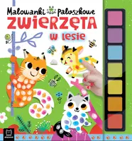 Okładka: Malowanki paluszkowe. Zwierzęta w lesie