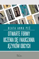 Okładka: Otwarte formy uczenia się i nauczania języków obcych
