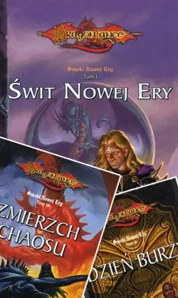 Okładka: Dragonlance: Smoki Nowej Ery #1 - Świt Nowej Ery