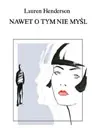 Okładka: Nawet o tym nie myśl