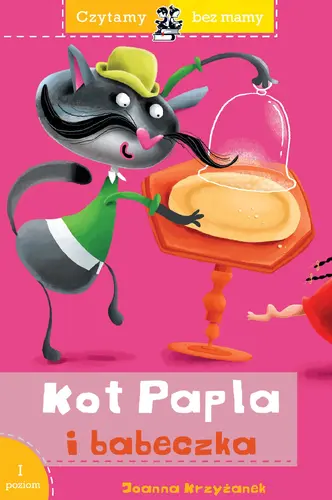 Okładka: Kot Papla i babeczka