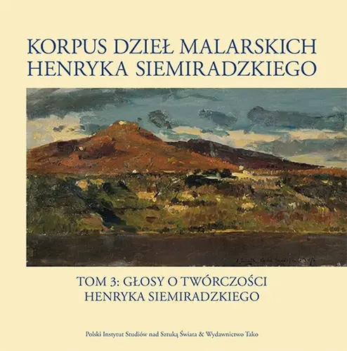 Okładka: Korpus dzieł malarskich Henryka Siemiradzkiego, t. 3