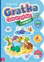 Okładka: Gratka-Quiz trzylatka. Zeszyt drugi