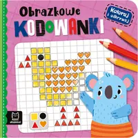 Okładka: Koloruj i odkrywaj. Obrazkowe kodowanki