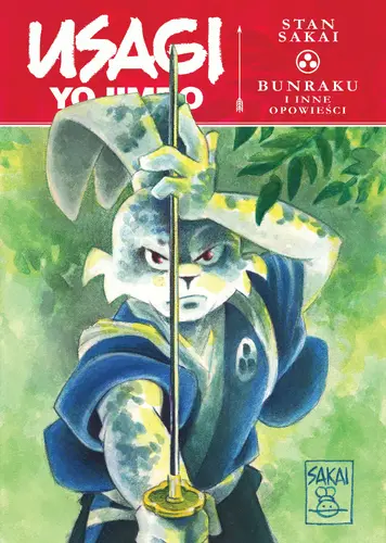 Okładka: Usagi Yojimbo. Bunraku i inne opowieści. Tom 1
