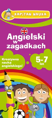 Okładka: Karty dla dzieci - Angielski w zagadkach 5-7 lat