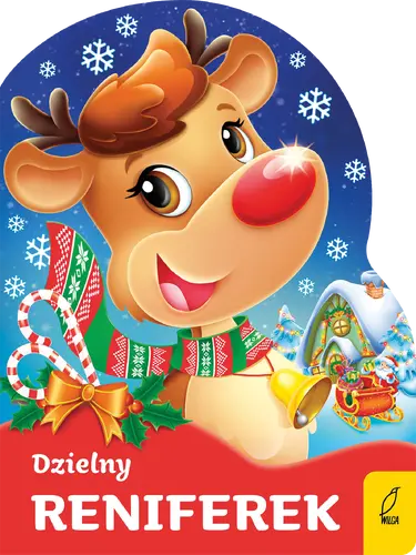 Okładka: Wykrojnik. Dzielny reniferek