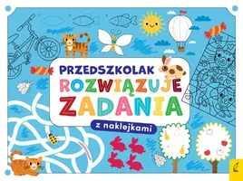 Okładka: Przedszkolak rozwiązuje zadania. Zeszyt niebieski