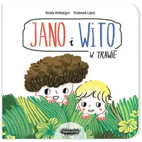 Okładka: Jano i Wito. W trawie