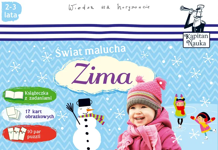 Okładka: Kapitan Nauka Świat malucha Zima