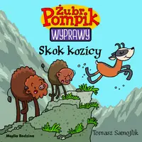 Okładka: Żubr Pompik. Wyprawy. Tom 16. Skok kozicy