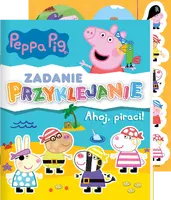 Okładka: Peppa Pig. Zadanie Przyklejanie cz. 6