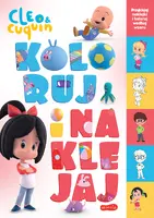 Okładka: Cleo i Cuquin. Koloruj i naklejaj