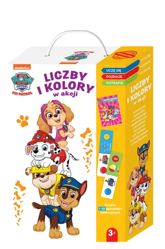 Okładka: Psi Patrol. Liczby i kolory w akcji.