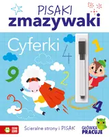 Okładka: Pisaki zmazywaki. Cyferki