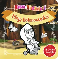 Okładka: Masza i Niedźwiedź. Moja kolorowanka (I)
