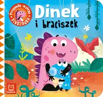 Okładka: Dinek i braciszek. Przygody małego dinozaura