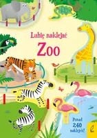 Okładka: Lubię naklejać. Zoo