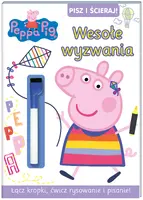 Okładka: Peppa Pig Pisz i ścieraj! Wesołe wyzwania