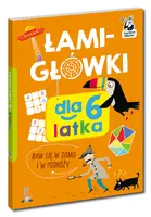 Okładka: Łamigłówki dla 6-latka. Kapitan Nauka